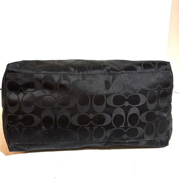 Coach Black Signature print Tote Bag - Picture 3 of 7